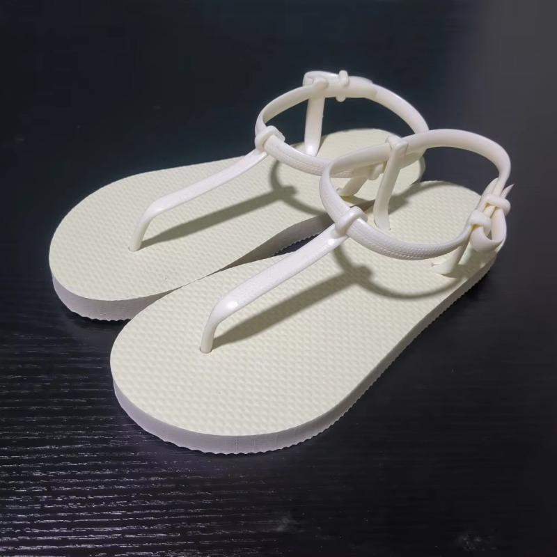 Summer Women's Sandals Outdoor Beach Flip Flops Sandals Student Fashion Flat Bottom Simple Light Weight Girls Casual Sandal 7