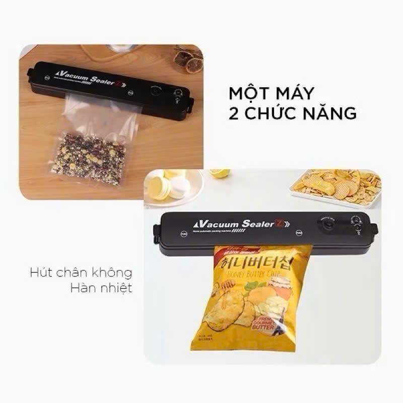 Máy Hút Chân Không Thực Phẩm, Máy Hàn Miệng Túi, Tặng Kèm 10 Túi Hút, Dụng Cụ Nhà Bếp Bảo Hành 12 Tháng 3