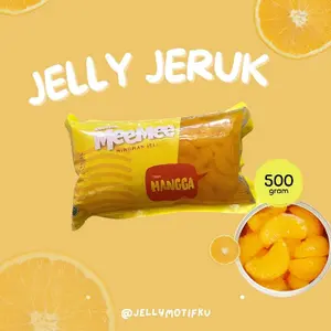 Topping Minuman Jelly Motif Jeruk Jelly Jeruk 500gr