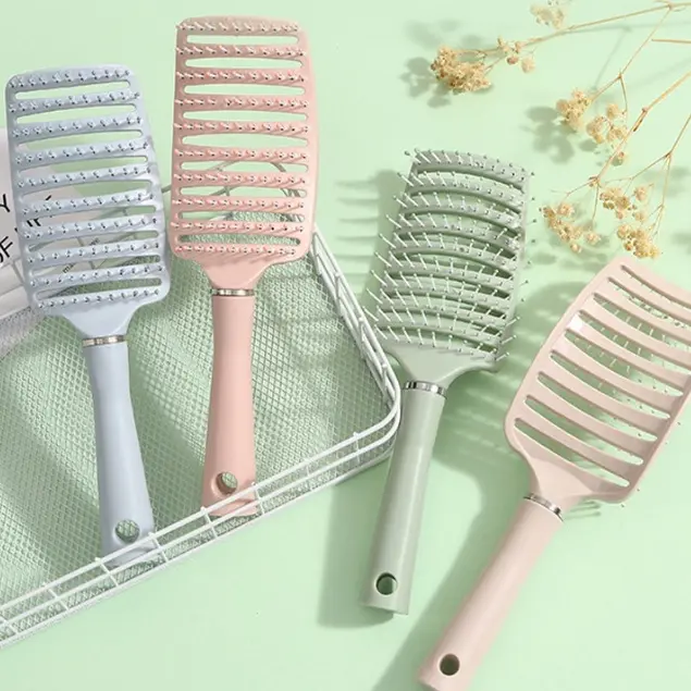 ✨ Lược Chải Đầu Massage/ Lược Chải Tóc Đệm Khí Mát Xa Da Đầu Tạo Kiểu Tóc Xoăn Dài Đặc Biệt Cho Nữ Tiện Lợi 88831 SB88