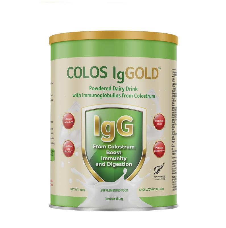 Sữa non Colos IgGold cải thiện miễn dịch, tăng sức đề kháng – 450gr/hộp 1