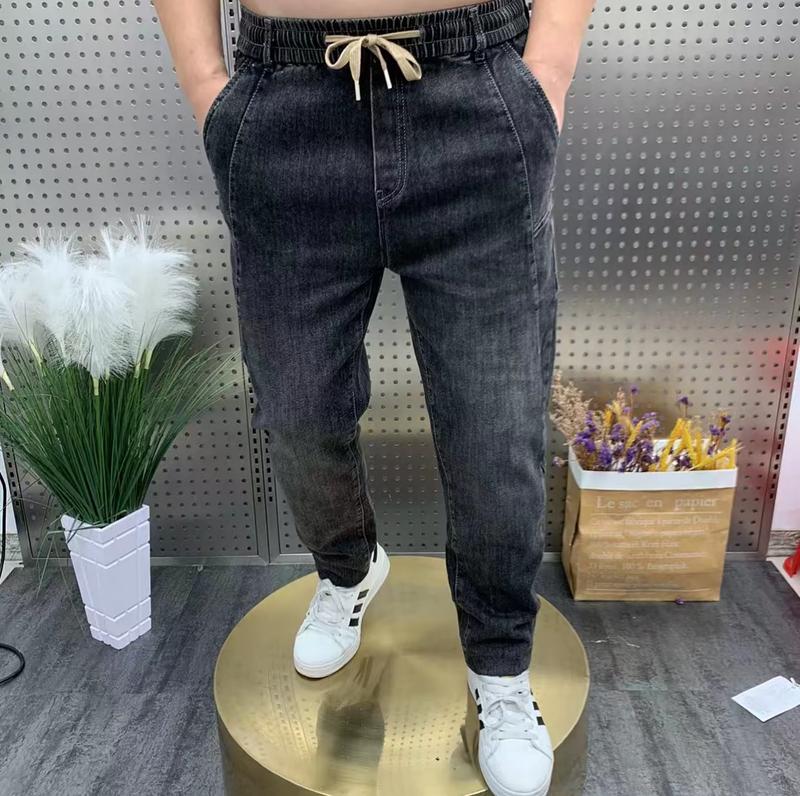 [J025] Quần jean nam bigsize cạp chun co giãn 4 chiều, dễ mặc dễ phối đồ