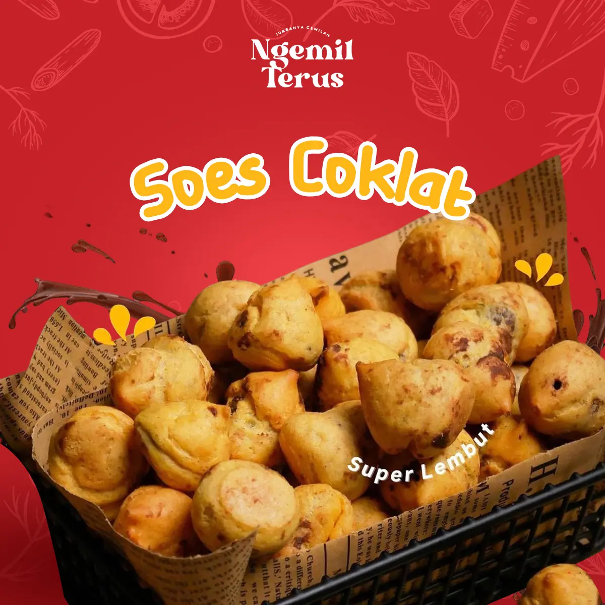 Ngemil Terus | Soes Coklat 100 gr