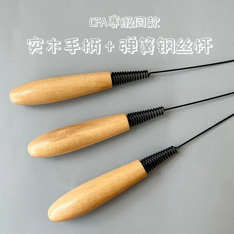 Đầu Trêu ghẹo mèo, Cấp CFA, Tay cầm bằng gỗ, Dây thép, Mô phỏng côn trùng, Cỡ Nhỏ Thích hợp cho mèo, Đầu thay thế lông vũ, Năm 2025, HTK có 514 người 8