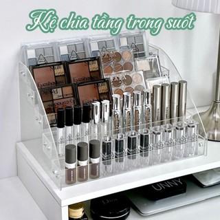 Khay đựng mĩ phẩm kệ đựng mĩ phẩm - kệ để mỹ phẩm để bàn nhiều tầng 4 5 6 tầng Trang Điểm Gọn Gàng Decor hộp đựng son kệ đồ trang điểm kệ để mỹ phẩm để bàn