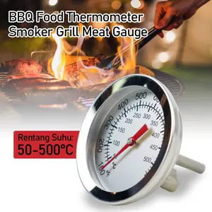 Termometer Makanan Daging BBQ Meat Temperature - D9145 - Silver