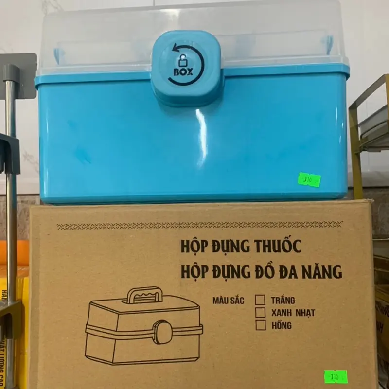 Hộp Đựng Thuốc Y Tế Cứu Thương Nhiều Tầng Tiện Dụng Cho Gia Đình 4