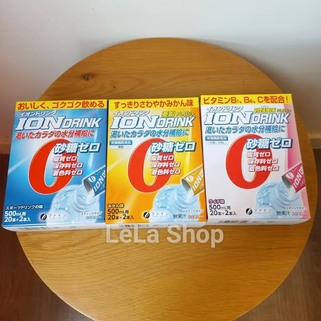Bột Pha Nước Uống Bù Nước Và Chất Điện Giải Ion fine Nội Địa Nhật