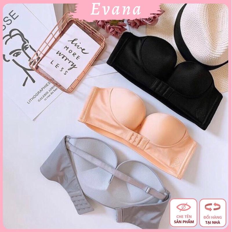 [A52] Áo Lót Không Dây, Áo Lót Su Cup Mặc Áo Hở Vai Chống Tụt Chắc Chắn Đệm Vừa Cho Nữ  Thun Bra