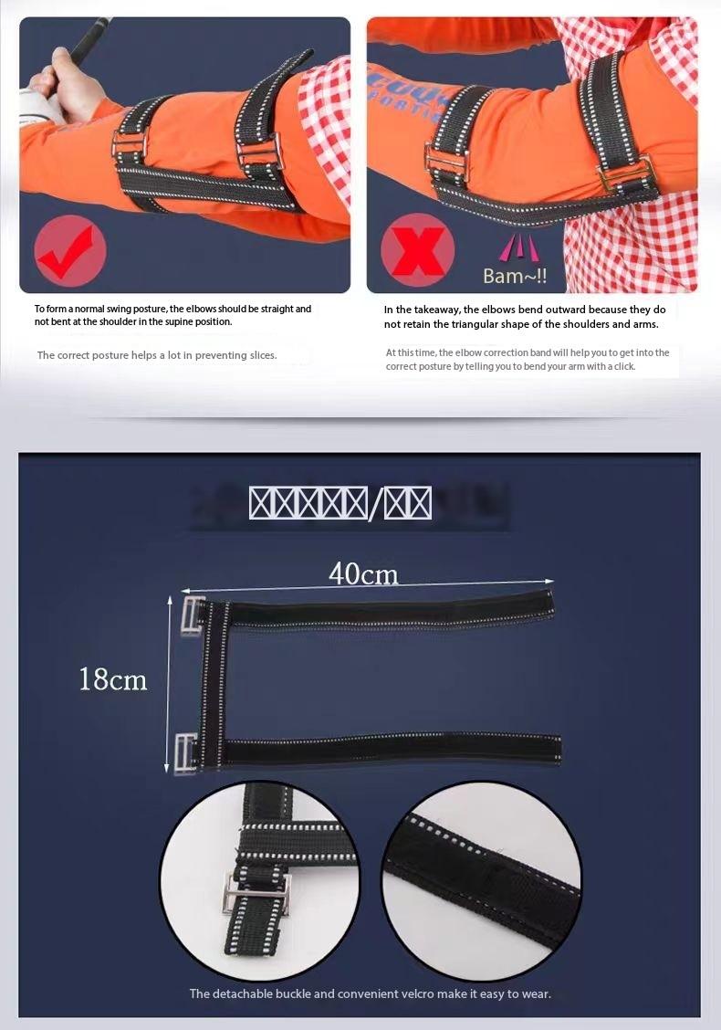 Product Introduction of [PGM] Golf Action Corrector Crank Alarm Beginner Practice Products Jzq006 14