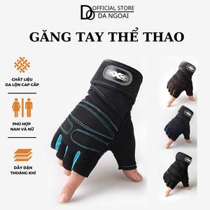 Găng tay thể thao tập Gym nam nữ cao cấp, Bao Tay Thể Thao, Phượt Chuyên Nghiệp, có quấn cổ tay trợ lực [P2] Chống Trơn  Trượt Sport