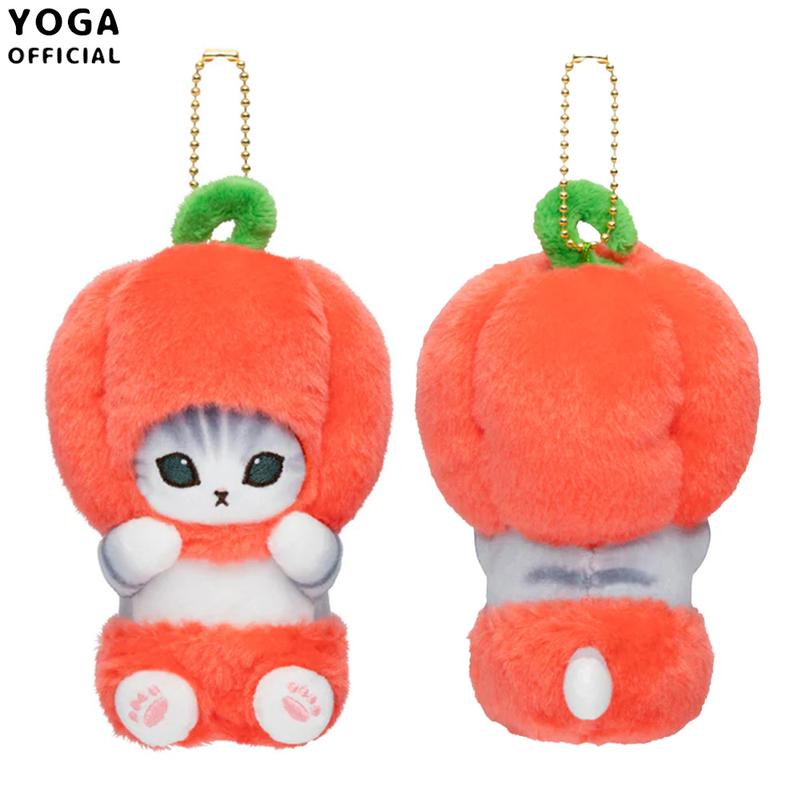 Product Introduction of New Kawaii Mofusand Plush Keychain Pendant Vegetable and Fruit Series Anime 10-15Cm Plush Doll Backpack Pendant Birthday Gift 20