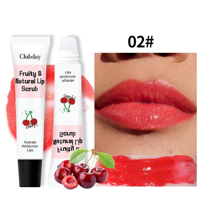Product Introduction of Lip Makeup Fruit Flavor Lip Gloss Lipstick Moisturizing Hose Exfoliating Skin Moisturizing Lip Facial Scrub 7