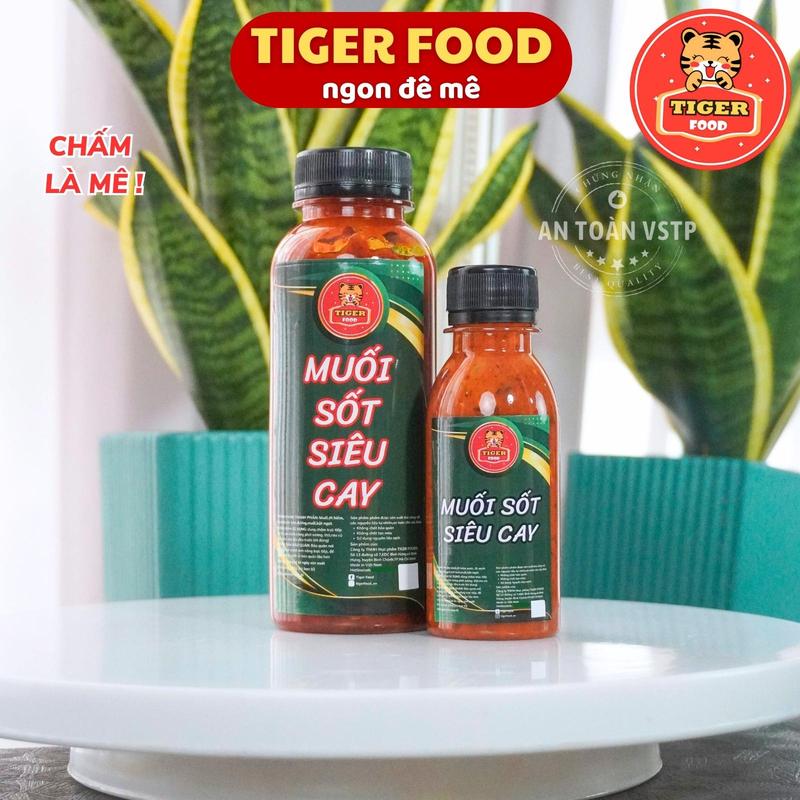 Sốt muối tắc siêu cay TIGER FOOD Muối tây ninh sốt tắc thần thánh chấm mọi thứ chấm bánh tráng hải sản thịt đều SIÊU NGON Nước Sốt Gia Vị Chua Cay