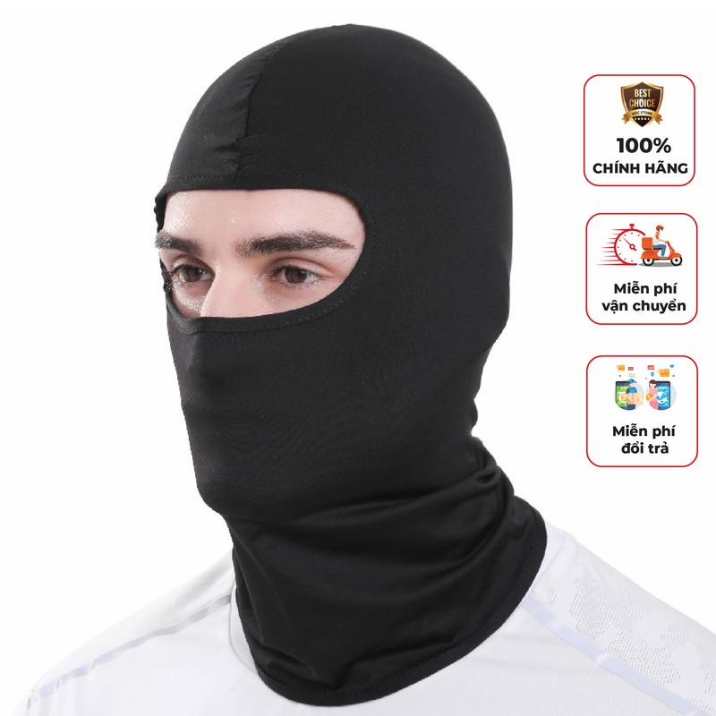  Khăn Trùm Đầu Ninja Fullface Kiêm Khẩu Trang Chống Nắng Chống Bụi chống nắng Socstore Việt Nam 