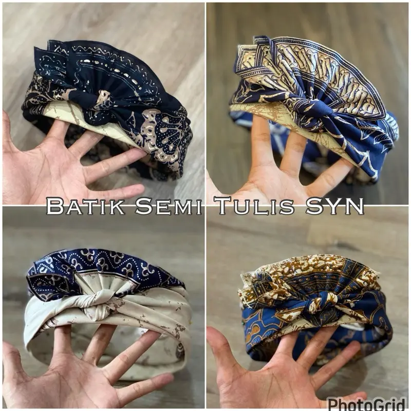 [GA Gallery] Udeng Batik Motif Semi Tulis SYN Asli Jadi & Setengah Jadi Man Kodi / Rimpit Premium - Pria , Dewasa & Anak