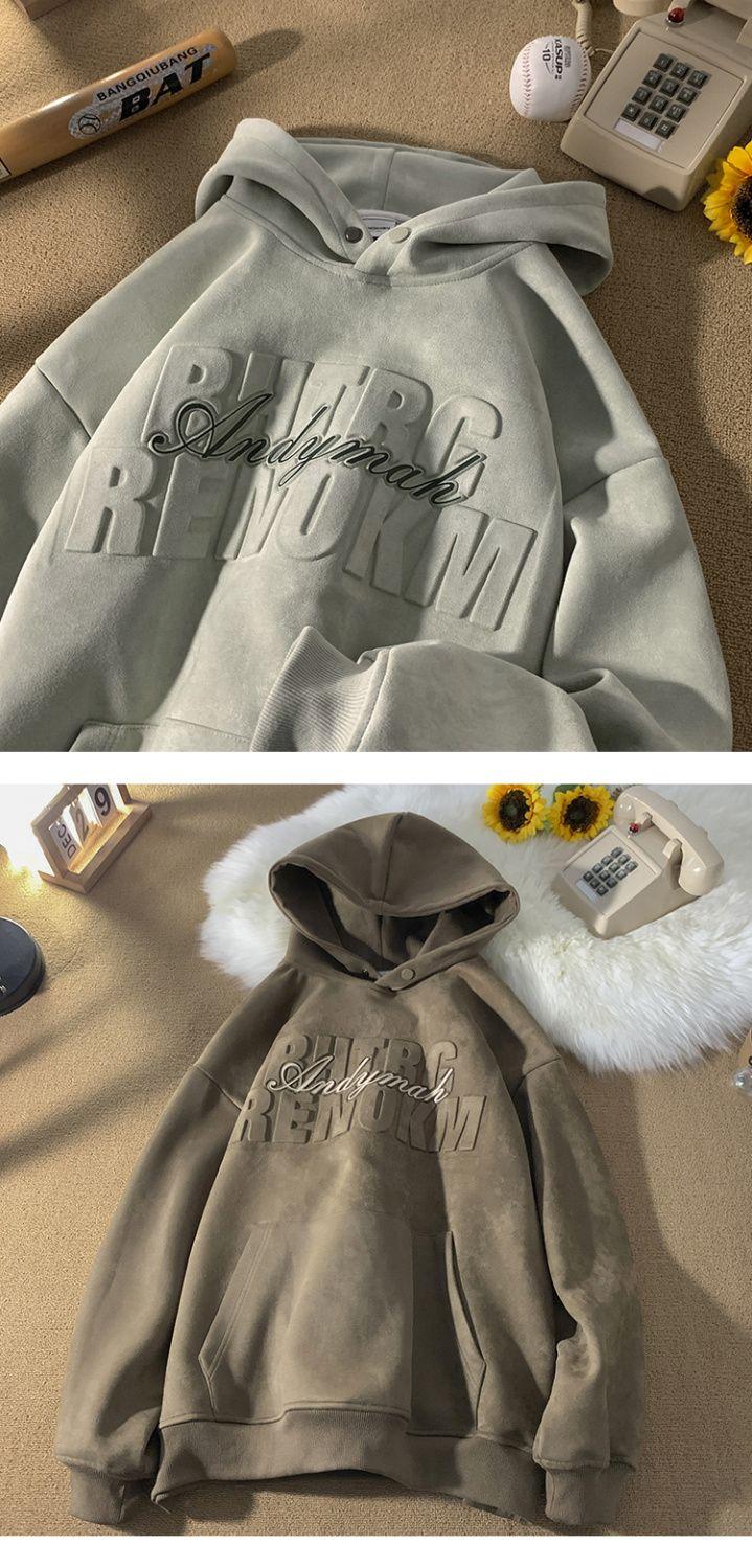 Product Introduction of Áo Hoodie Nặng, Dành Cho Nam Giới, Thương Hiệu Hợp Xu Hướng Có Mũ Trùm Đầu, Thích Hợp Cho Mùa Thu Và Mùa Đông, Thanh Thiếu Niên Và Học Sinh Trung Học, Phong Cách Cổ Điển Mỹ, Hàng Mới Về 2023, Áo Có Mũ Trùm Đầu 8