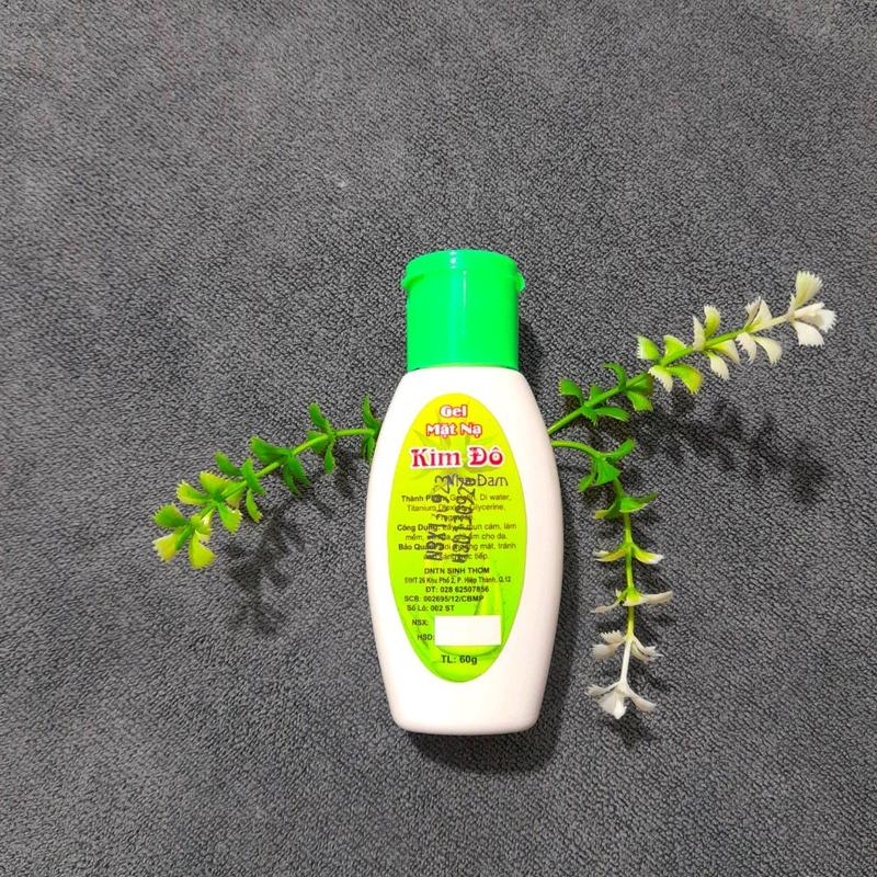 Gel Lột Mụn KIMĐÔ 60g - Thành phần từ thiên nhiên: Bùn khoáng và tinh nha đam - Skincare 4