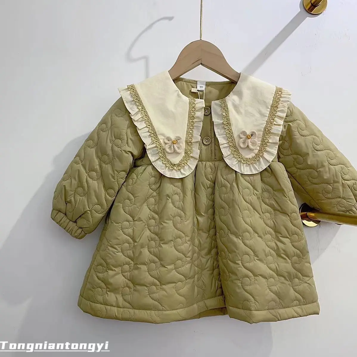 Váy phao siêu ấm cho bé gái 12-25kg - Mã sản phẩm 90-140