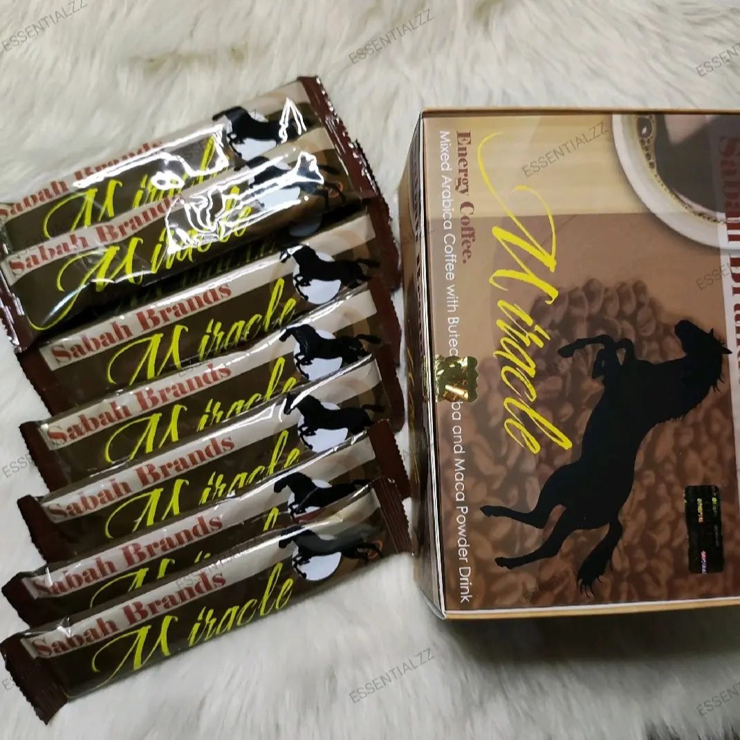 BUY 5 PIECES TRIAL PACK SABAH COFFEE ENERGY DRINK FOR MEN /MEDIUM ROAST COFFEE/WITH PURE AROMA /READY TO DRINK COFFEE