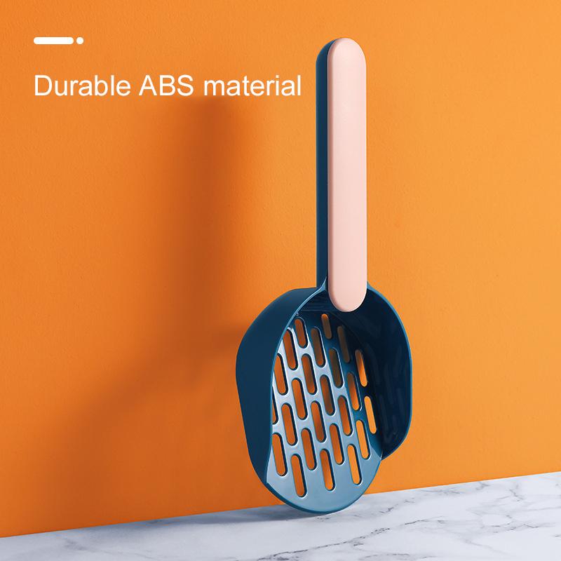 Product Introduction of Cat Litter Scoop Plastic Cat Litter Shovel With Base Self Cleaning Cat Litter Box Shovel Kitten Toilet Clean Tools Cat Supplies 10