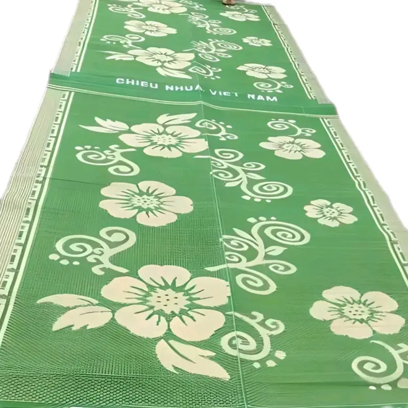 Chiếu nhựa gấp gọn thái bình đủ cỡ m8×20-m8×3m-m8×4m (hoa văn trên chiếu có thể thay đổi ) 0