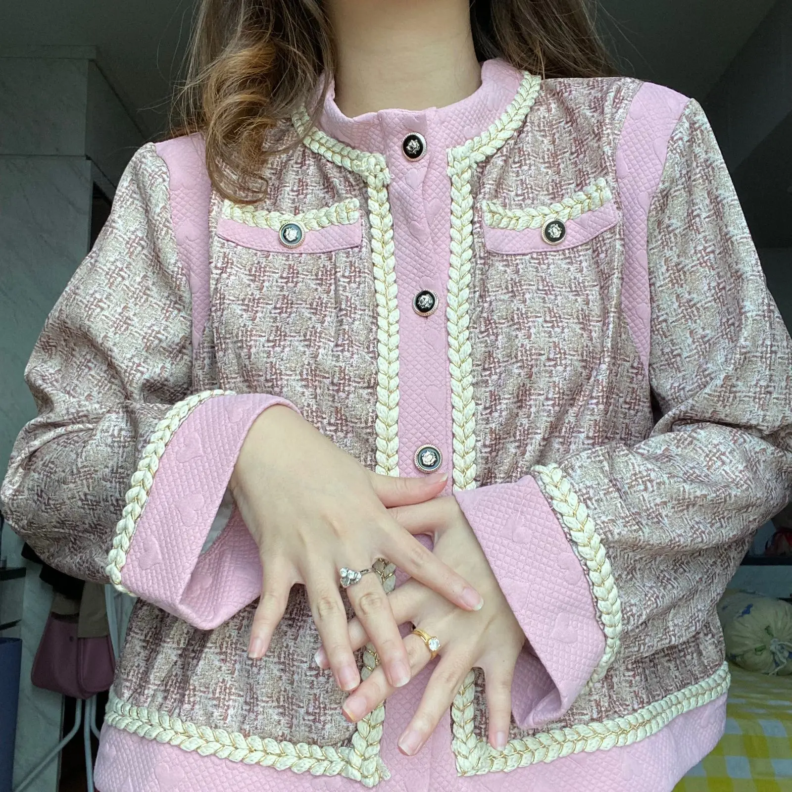 BLAZER TWEED KOREA/Miho Outer/Cardigan Korea