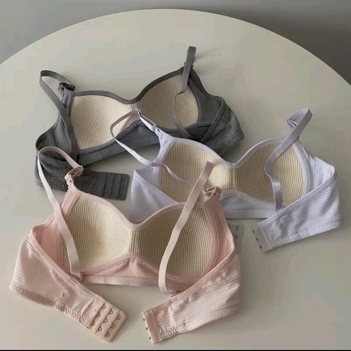 [ 1pcs ] Bra Busa Tipis Sorex 99189 size 34-38 |Tanpa Kawat Kait 3 Cutting 3/4 [ Cup A-B ] Poliester Lembut 2
