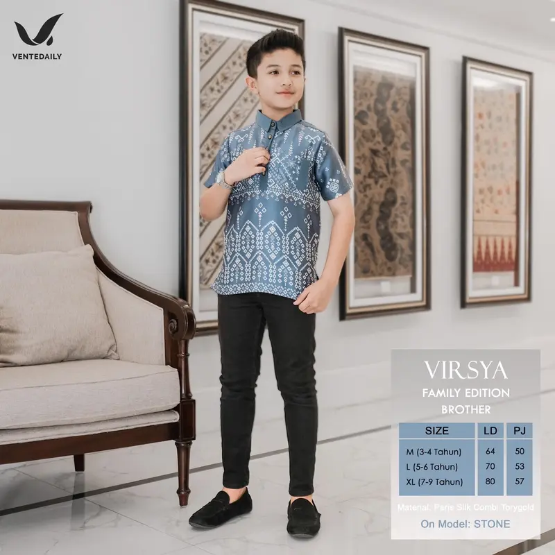 Virsya kemeja anak 2