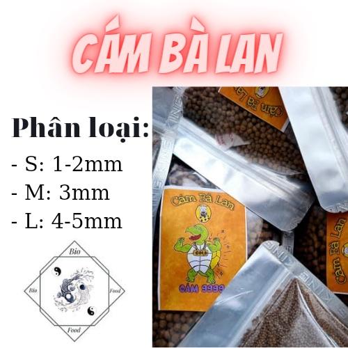 1kg Cám Bà Lan , thức ăn cho rùa nước túi zip 1 kg 0