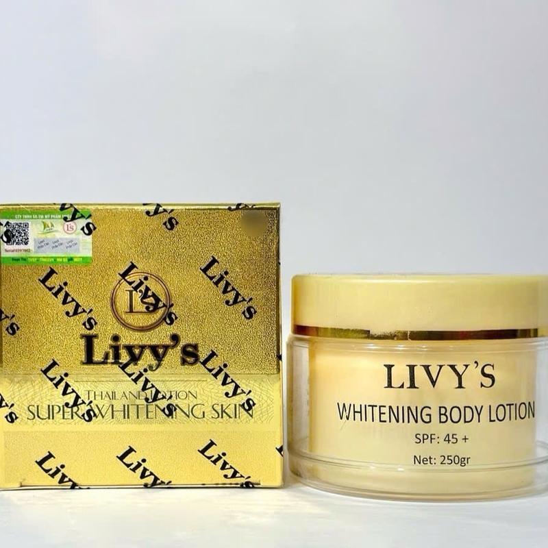 Kem Body Livy Thái Lan 200gam - Dưỡng Da Body Sáng Mịn Màng - Dưỡng Body