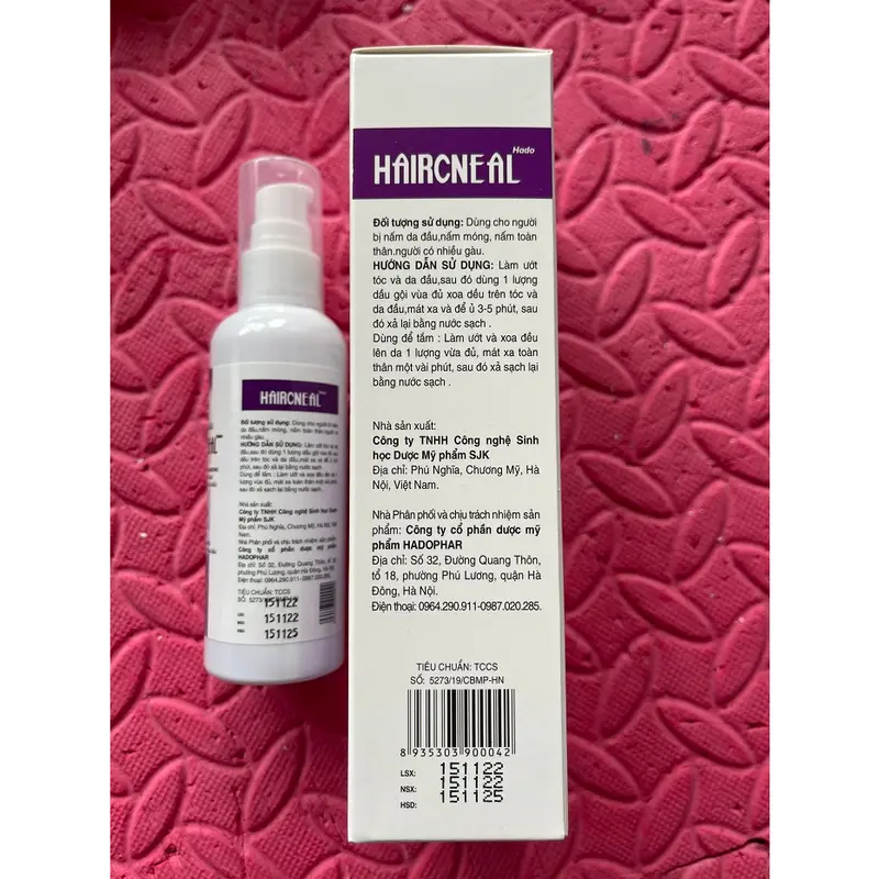 Dầu gội HairCneal, dầu gội HairCneal dành riêng cho tóc gàu, nấm da đầu nhiều hộp 50 gói, Chai 50ml, chai 100ml Nữ 4