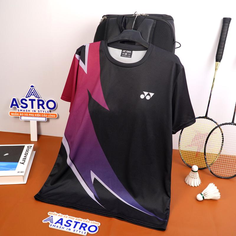 Áo Cầu Lông, Quần Cầu Lông, Bộ Cầu Lông YONEX Nam Nữ, Vải Poly Ánh Kim Thoáng Khí. Đồ Cầu Lông ASTRO Mã ATYN05 1