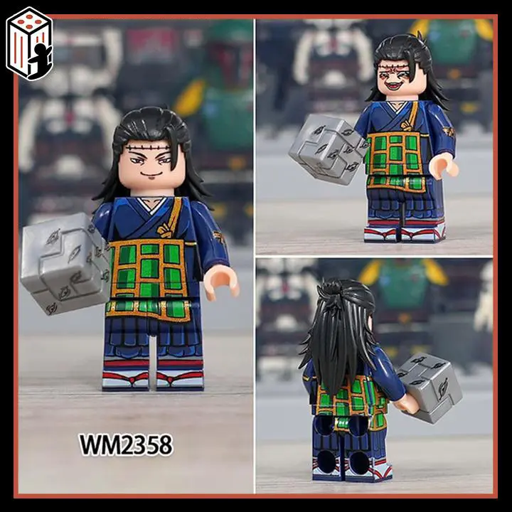 Đồ chơi Lắp Ráp Nhân Vật Jujutsu Kaisen Mô hình Nhân vật anime Chú Thuật Hồi Chiến WM6139 5