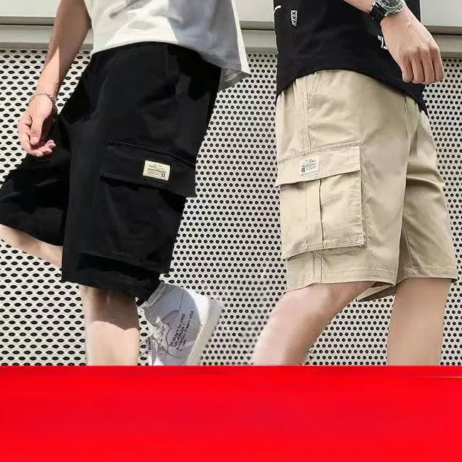 [Cadia]Fifth Pants Baggy Pants Sports Pants Oversized Cargo Pants Shorts Men's Pants