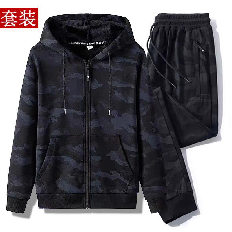 Product Introduction of Bộ Đồ Thể Thao Đi Chơi Cho Nam, Bộ Sưu Tập Mùa Xuân Và Mùa Thu, Ngoại Cỡ, Áo Len Rằn Ri, Bộ Đồ Chạy Bộ, Quần Rằn Ri Trẻ Trung, Bộ Đồ Hai Mảnh 4