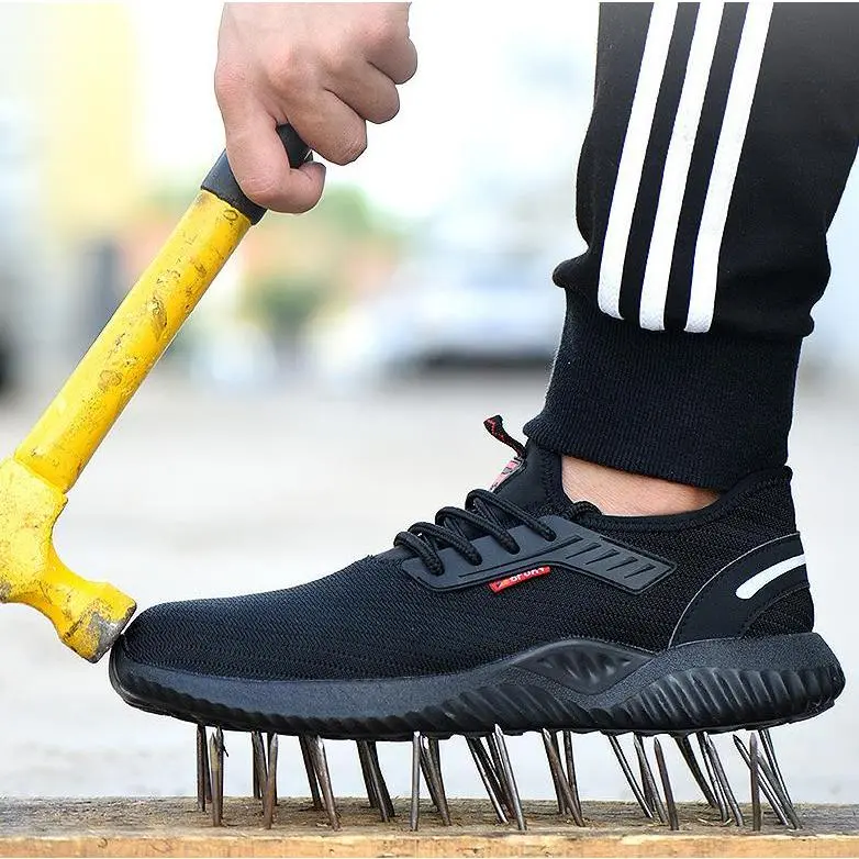 ขนาด: 39-44 รองเท้าแบบกันกระแทกและป้องกันอุบัติเหตุสำหรับชาย ความคงทนและความปลอดภัยที่ยอดเยี่ยม