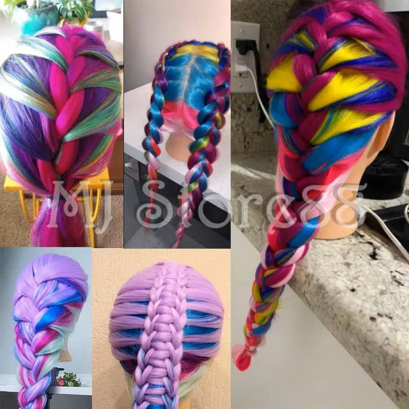 MANEKIN RAMBUT / PATUNG KEPALA / RAMBUT PALSU / BELAJAR PANGKAS & MODEL RAMBUT - MJ 7