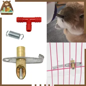 10pcs Nipel Kelinci Niple Hamster Alat Minum Nipple Drinkers Kelinci Nepel Minum Kelinci