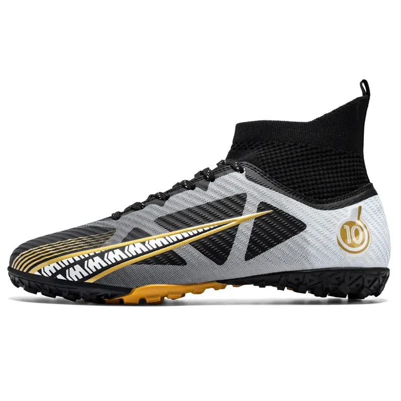 Football Boots Soccer Cleats Spikes Shoes for Men Women Unisex Child Boys Girls Professional Breathable Training High-Tops Futsal K O Z 42