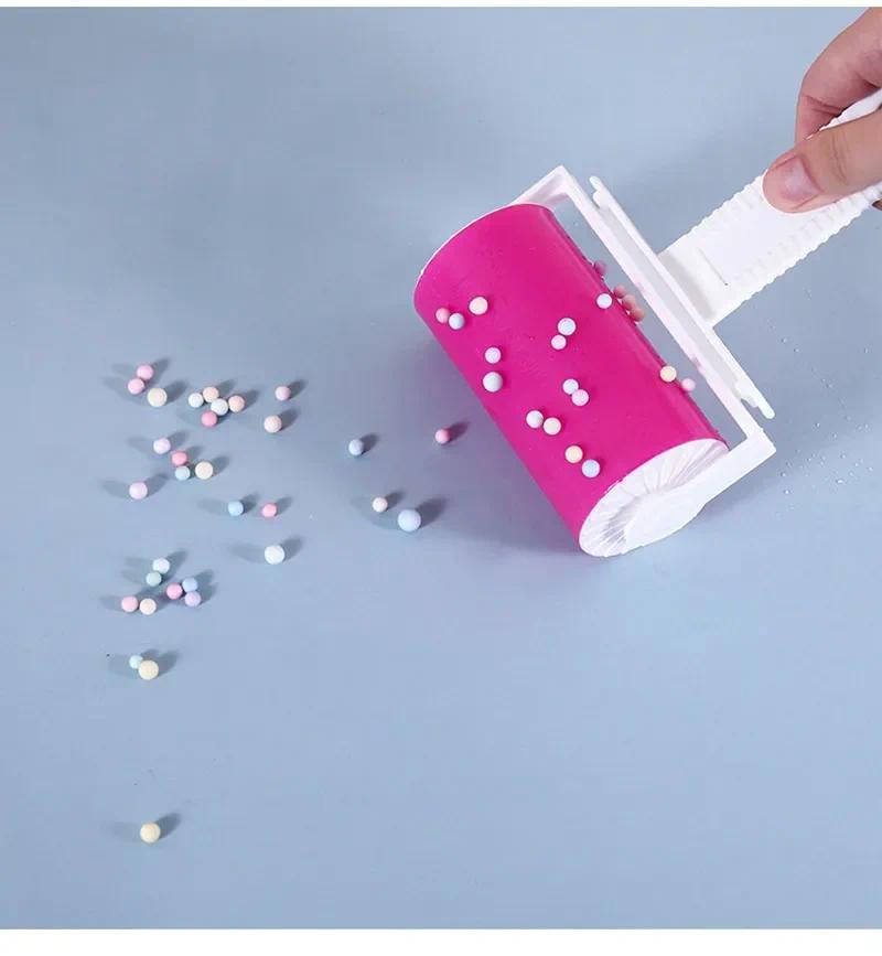 Product Introduction of Cover Band High Quality Washable Reusable Household Cleaning Remover Portable Hair Rolle Clothes Hair Pet Hair Sticky Roller 22
