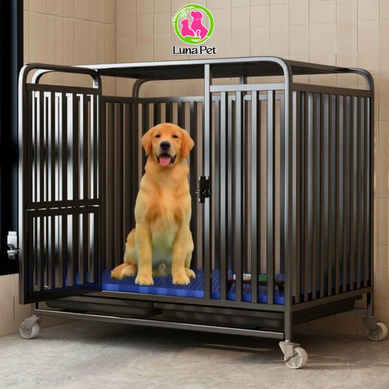 Chuồng chó lồng chó to 20KG NAN ỐNG DÀY Luna Pet CN07 chuồng cho chó Sơn Tĩnh Điện Dành Cho Chó