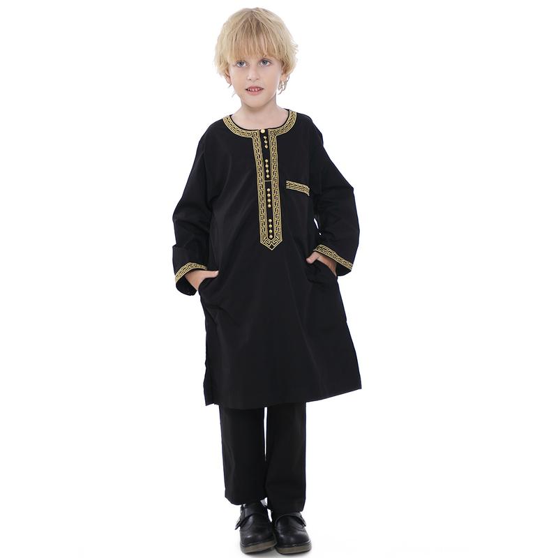 Product Introduction of Muslim Dress Muslim Festival Clothing Perfect for Cultural Events, Daily Wear and Ideal for Ramadan and Eid Celebrations, Cultural Clothing, Gift for Kids, Ramadan Gift 40