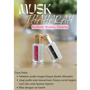 MISK THAHARAH ORIGINAL 100% - PARFUM MISS V THAHARAH ISI 12 ML
