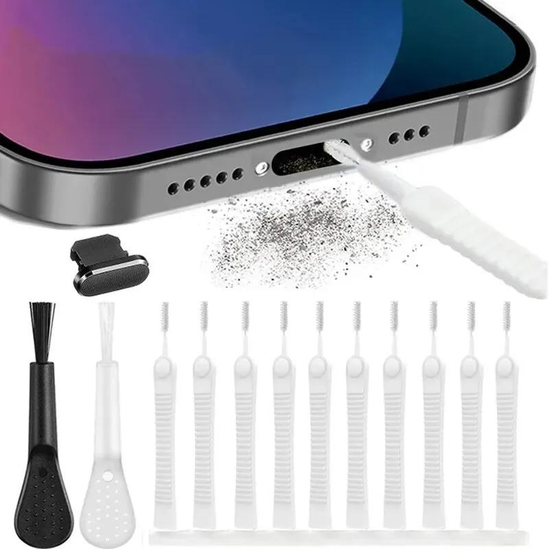 Product Introduction of Kit Alat Pembersih Penyingkiran Habuk Pembesar Suara Telefon Bimbit, 13PCS, Untuk iPhone 14 13 Pro Max, Sesuai untuk Fon Telinga, dengan Port Caj, Berus Pembersih Kalis Habuk 5