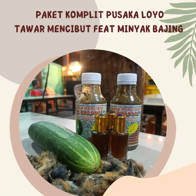 Paket Rudal Thempur Tawar + Minyak ML 0
