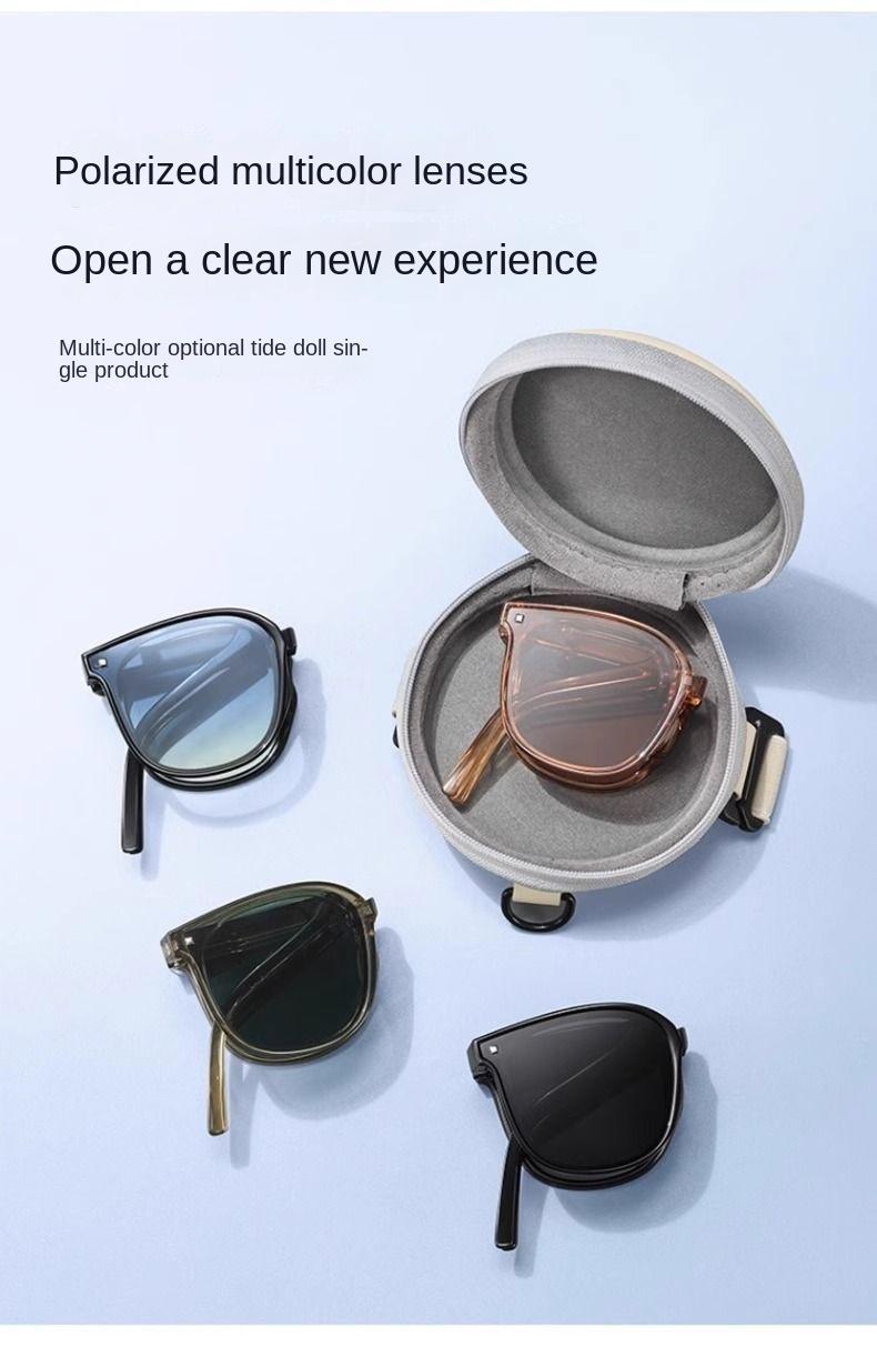 Product Introduction of [Hot Sale] Children'S Folding Sunglasses Boys 2024 Polarized UV Protection Sun Protection Teen Girls Sunglasses 13