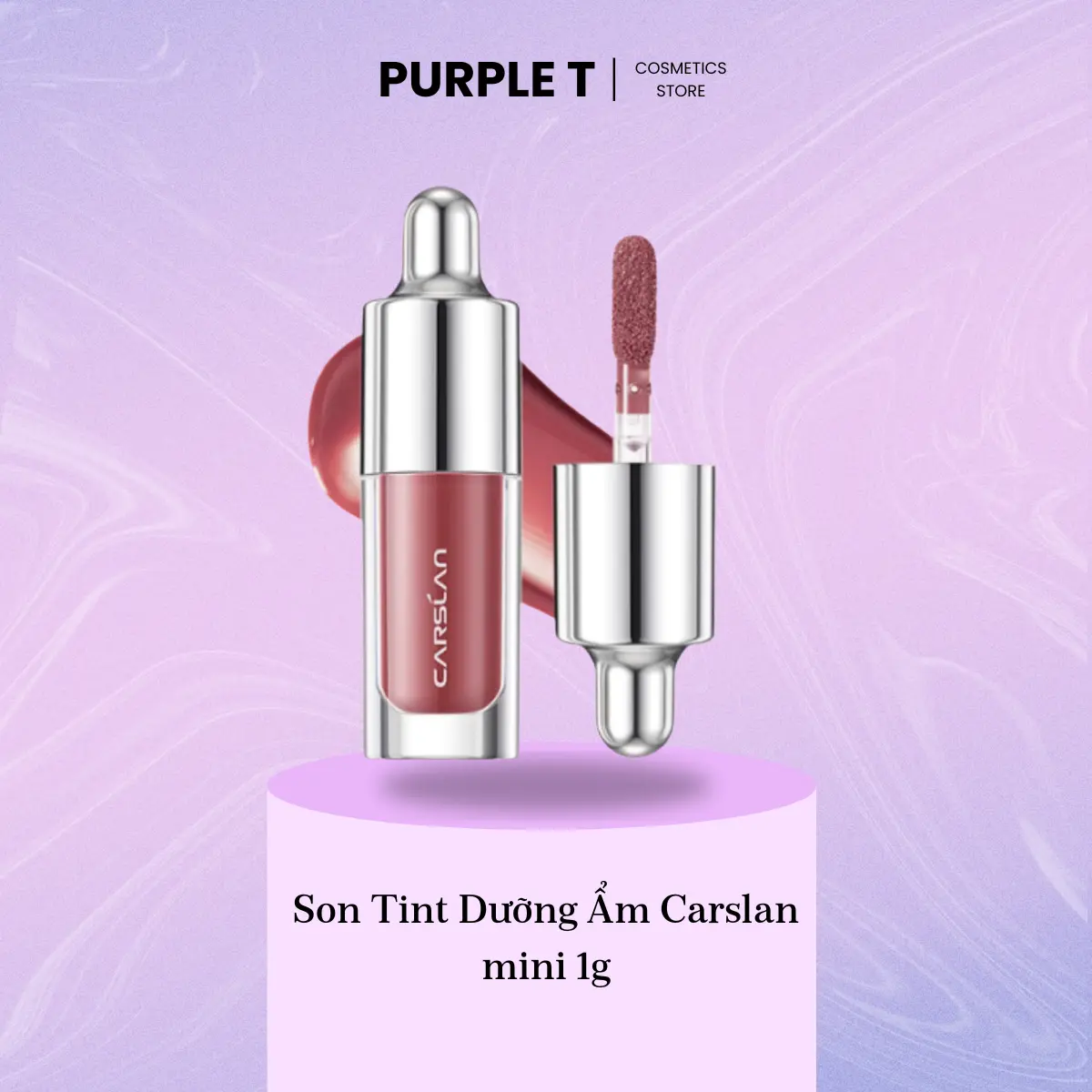 Son Tint Carslan dưỡng ẩm giảm thâm môi mờ nếp nhăn môi