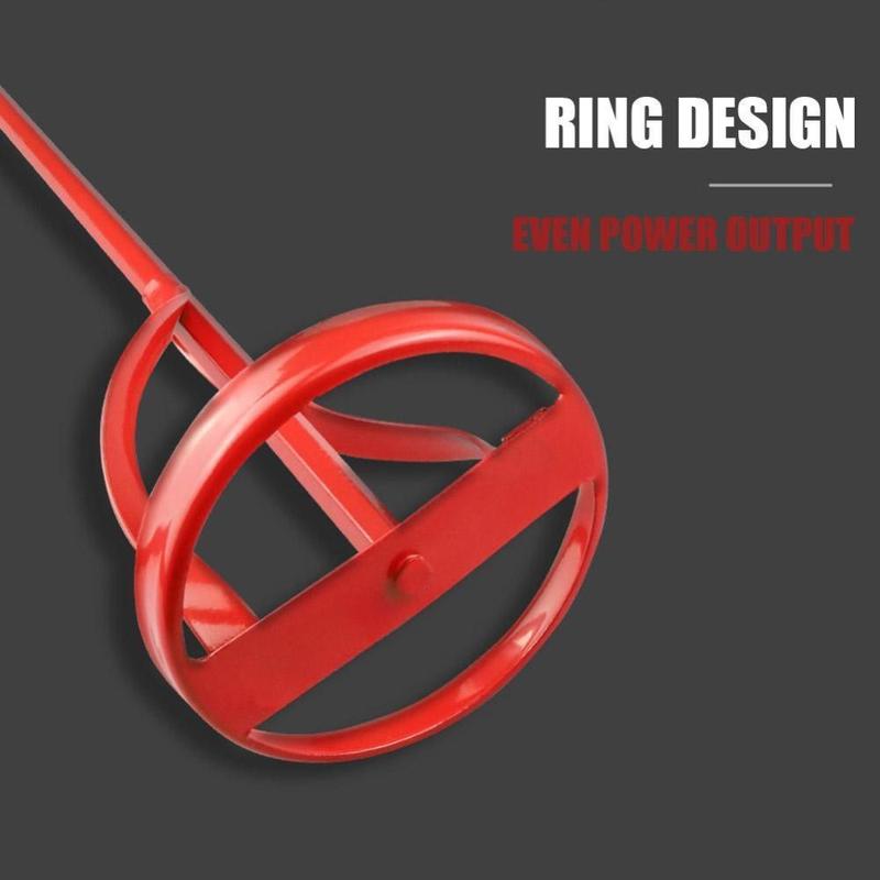Product Introduction of Durable Paint Mud Mixer Construction Grouting Tool Cement Mixing Rod Plaster Paint Mixer For Electric Drill Hexagon Shaft Mixing Paddle Rod 19