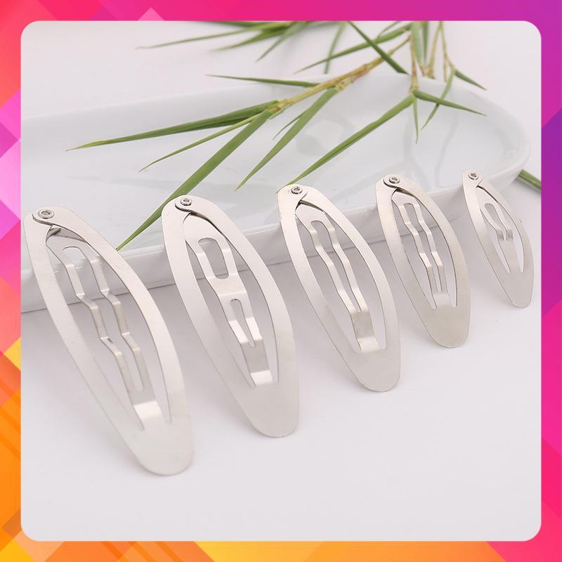 Phôi kẹp bầu, phôi kẹp hình elip kẹp tóc size